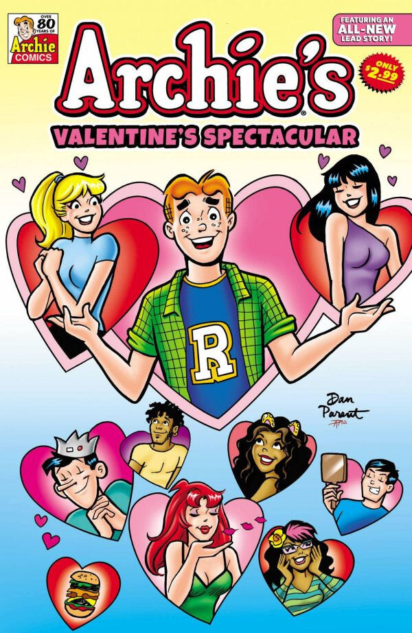 ARCHIE'S VALENTINE'S SPECTACULAR #1 MAIN COVER NM 1ST PRINT ARCHIE COMICS 2022