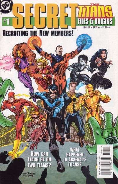 SECRET TITANS FILES ORIGINS #1 DC COMICS 1999 VFN/NM FIRST PRINT TEEN