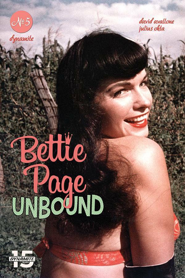 BETTIE PAGE UNBOUND #5 COVER E PHOTO DYNAMITE NM 1ST PRINT 2019
