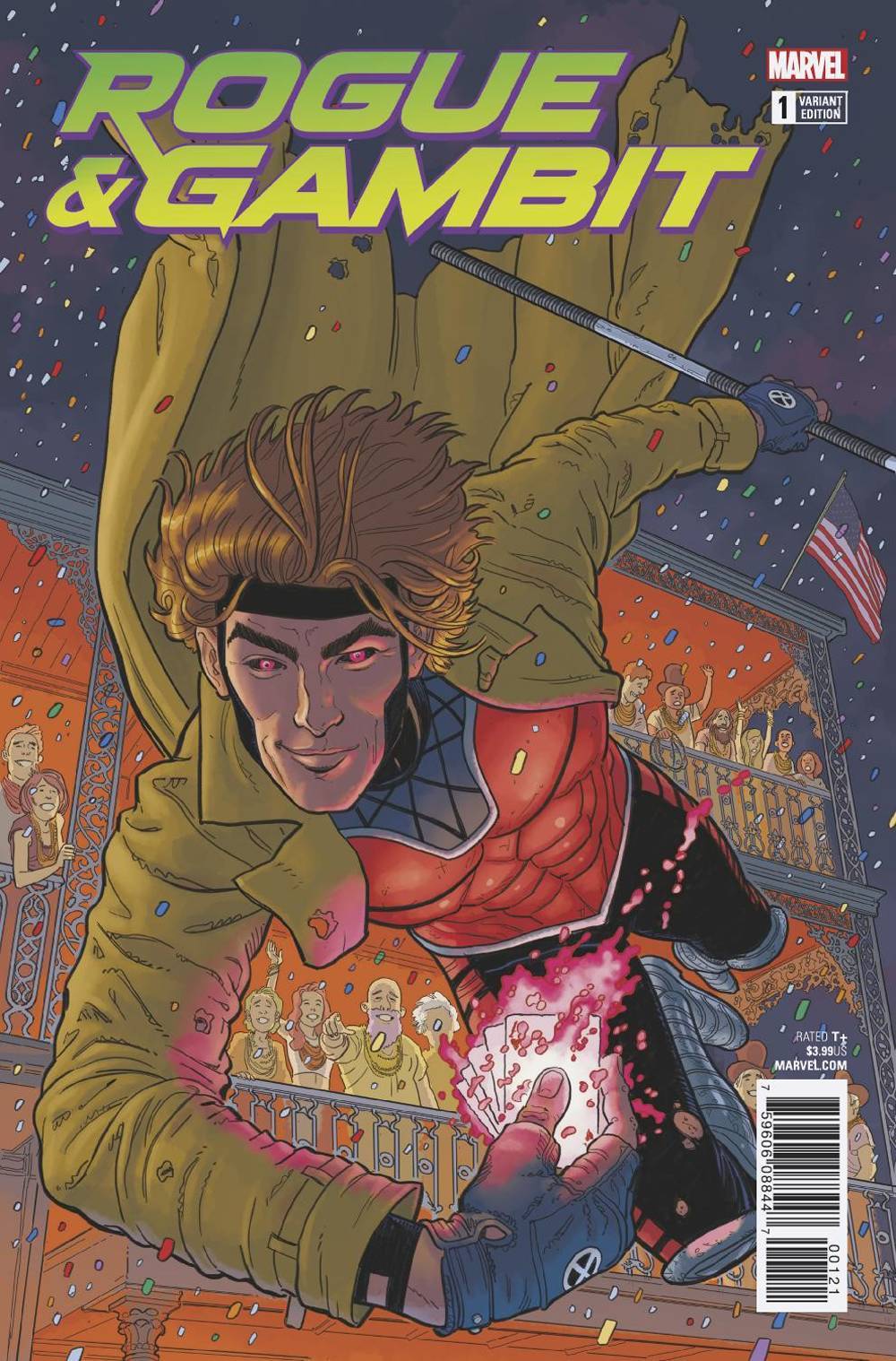 ROGUE & GAMBIT #1 1:25 SKROCE VARIANT NM 1ST PRINT MARVEL 2018