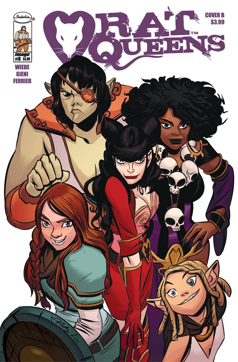 RAT QUEENS #8 COVER B LEE IMAGE COMICS NM