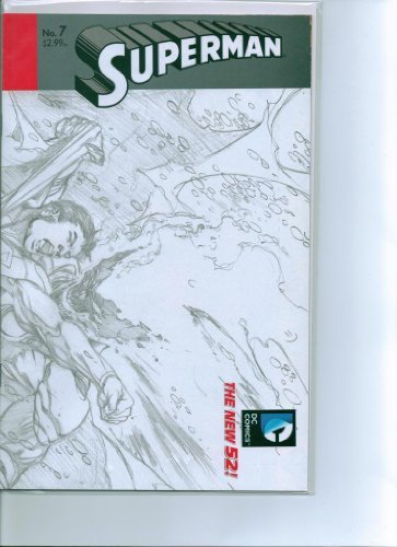 SUPERMAN VOL.3 #7 "SKETCH VARIANT" JURGENS NM 1ST PRINT