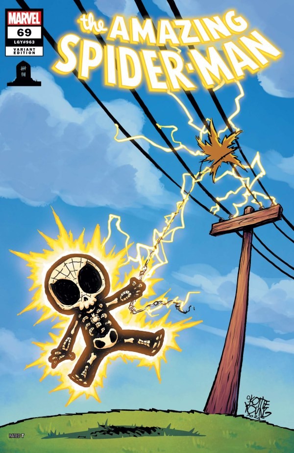 AMAZING SPIDER-MAN #69 NM 1ST PRINT SKOTTIE YOUNG VARIANT MARVEL COMICS 2025