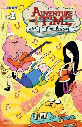 ADVENTURE TIME WITH FINN AND JAKE #2 2ND PRINT BOOM NM 2ND PRINT