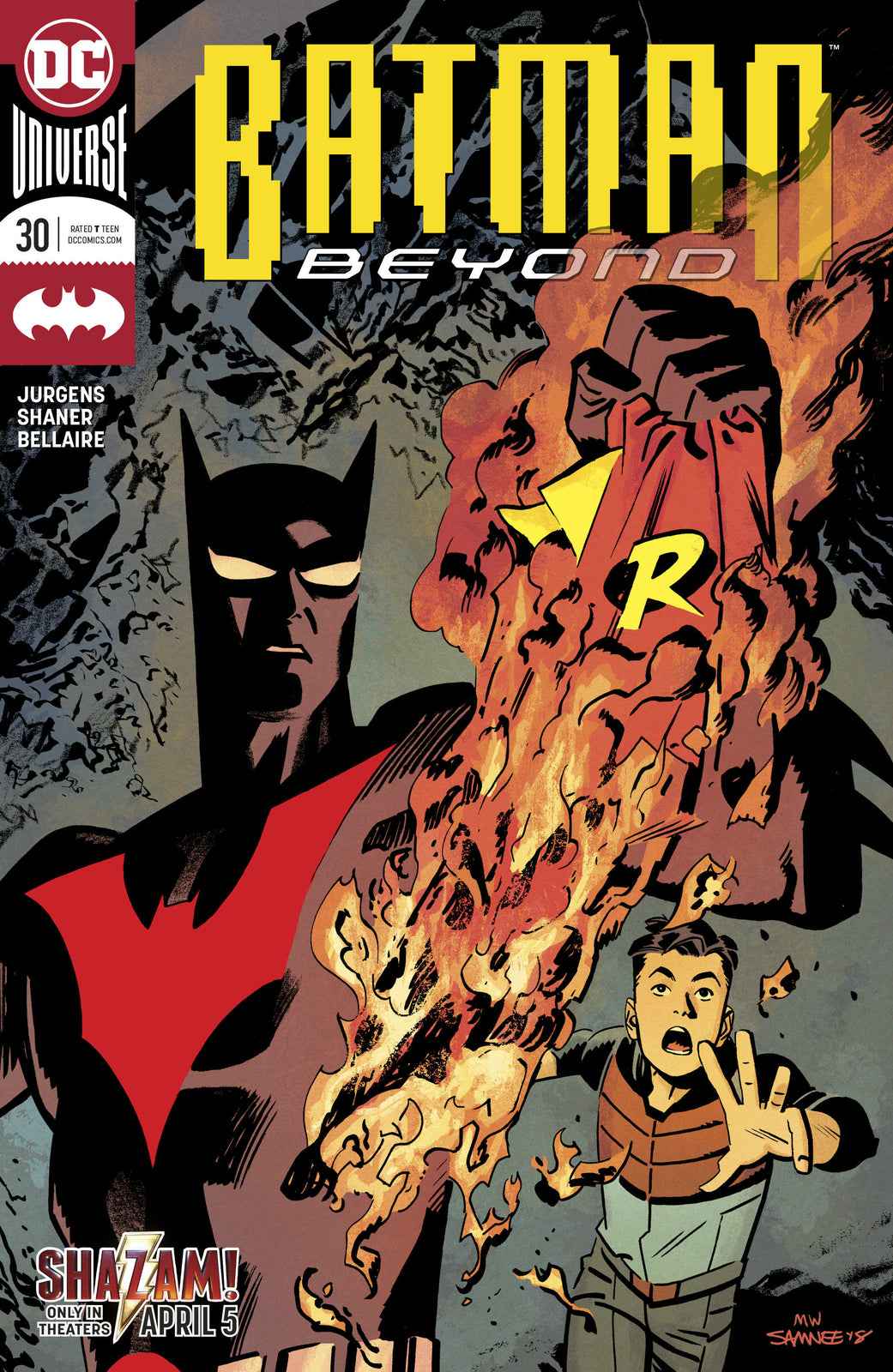BATMAN BEYOND #30 MAIN COVER DC NM 1ST PRINT 2019