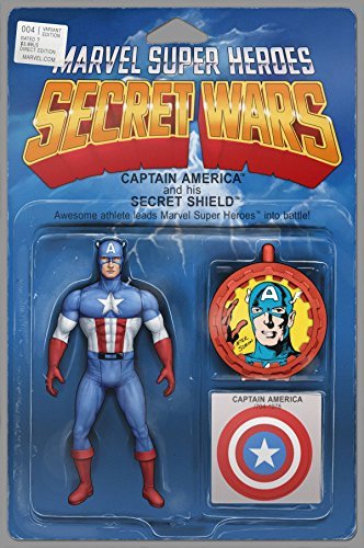 SECRET WARS #4 OF 8 CHRISTOPHER ACTION FIGURE VAR NM 1ST PRINT