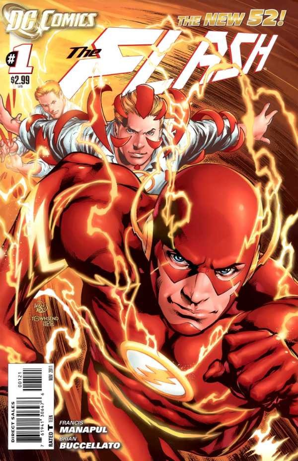 THE FLASH #1 NEW 52 NM 1ST PRINT REIS VARIANT DC COMICS 2011