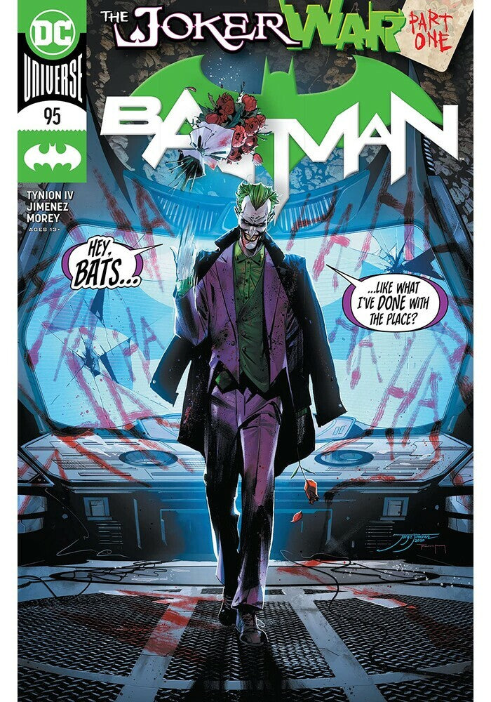 BATMAN #95 MAIN COVER 1ST PRINT DC COMICS JOKER WAR NM 2020