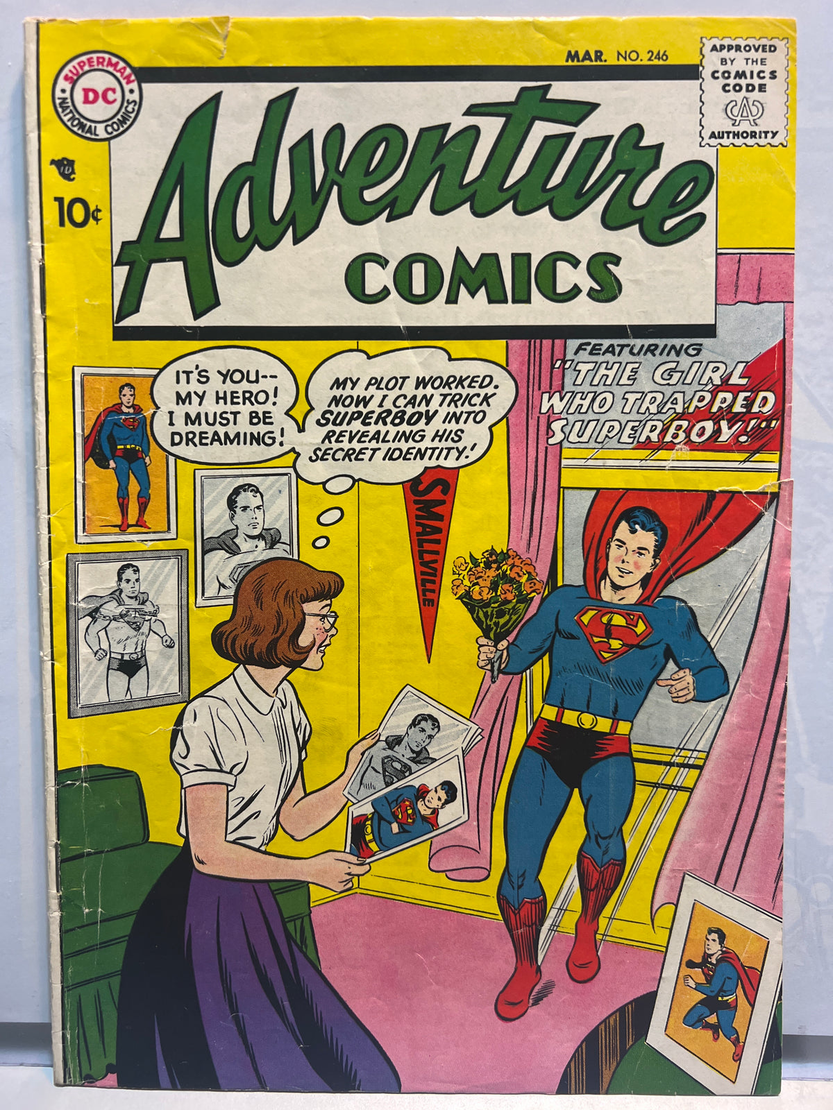 Adventure Comics #246 DC Silver Age 1958 VG+