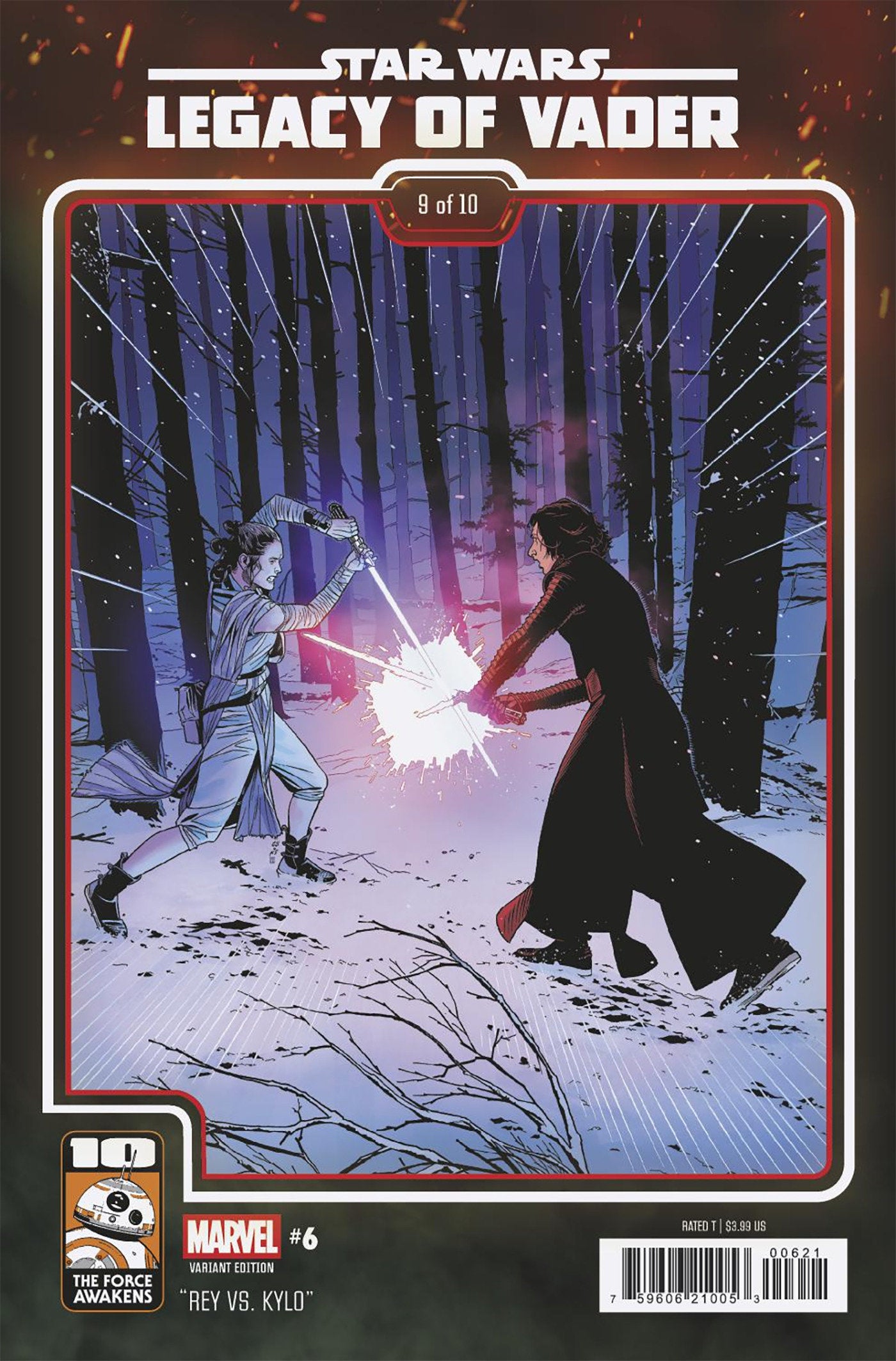 Star Wars: Legacy Of Vader #6 Chris Sprouse Force Awakens 10 Th Anniversary Variant (STANOWAR)
