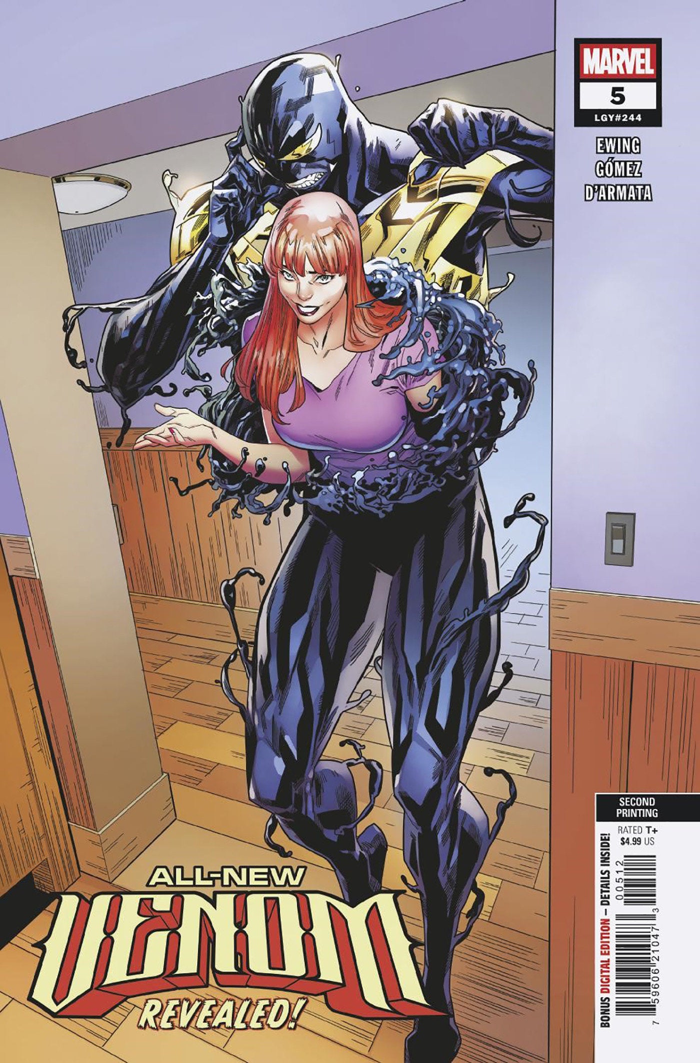 All New Venom #5 Carlos Gomez 2 Nd Printing Variant