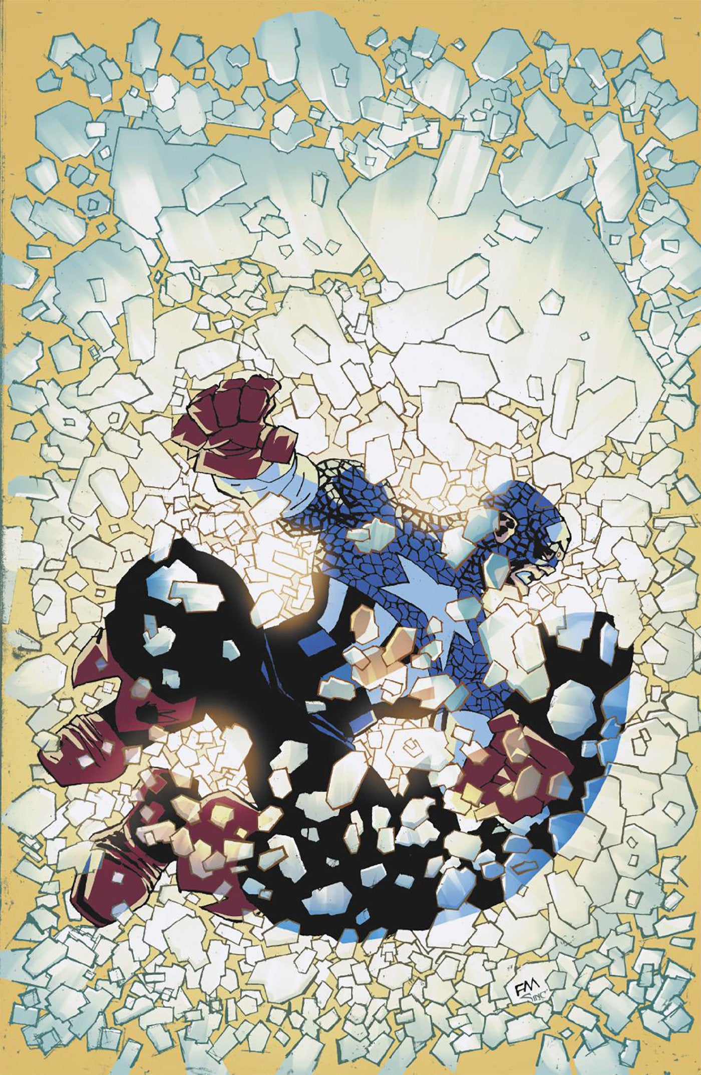 Captain America #1 Frank Miller Full Art Virgin Variant 1:100