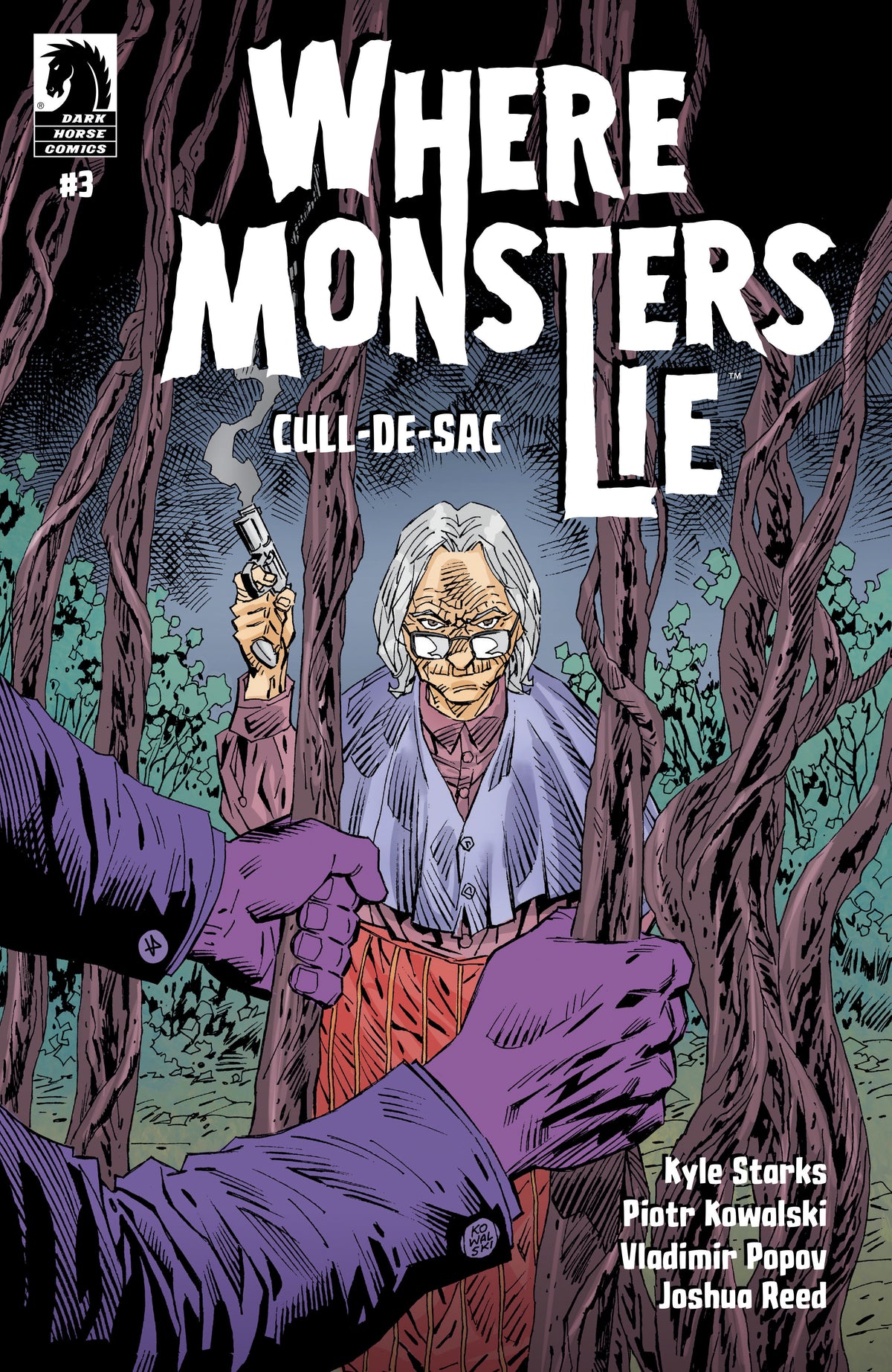 Where Monsters Lie: Cull De Sac #3 (Cover A) (Piotr Kowalski) (SANTIAGO)