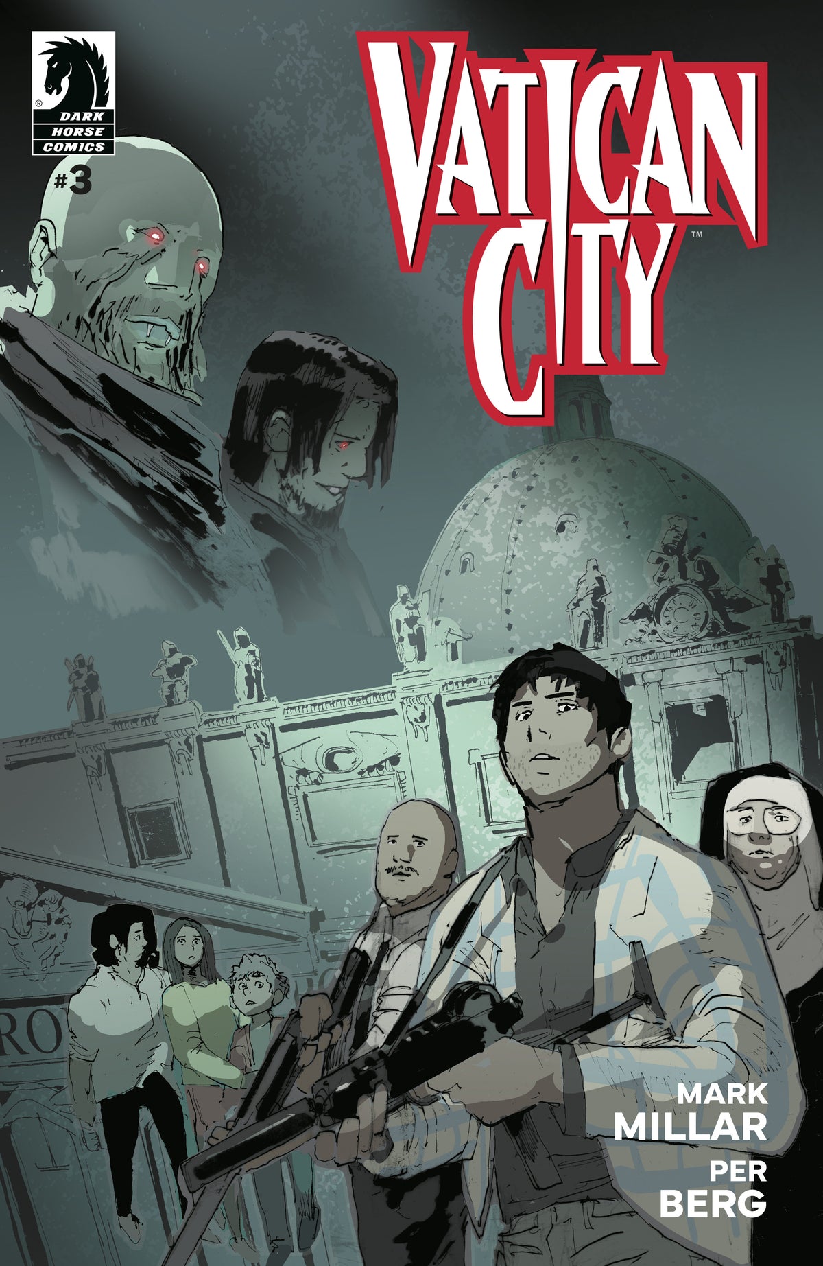 Vatican City #3 (Cover A) (Per Berg) (SANTIAGO)