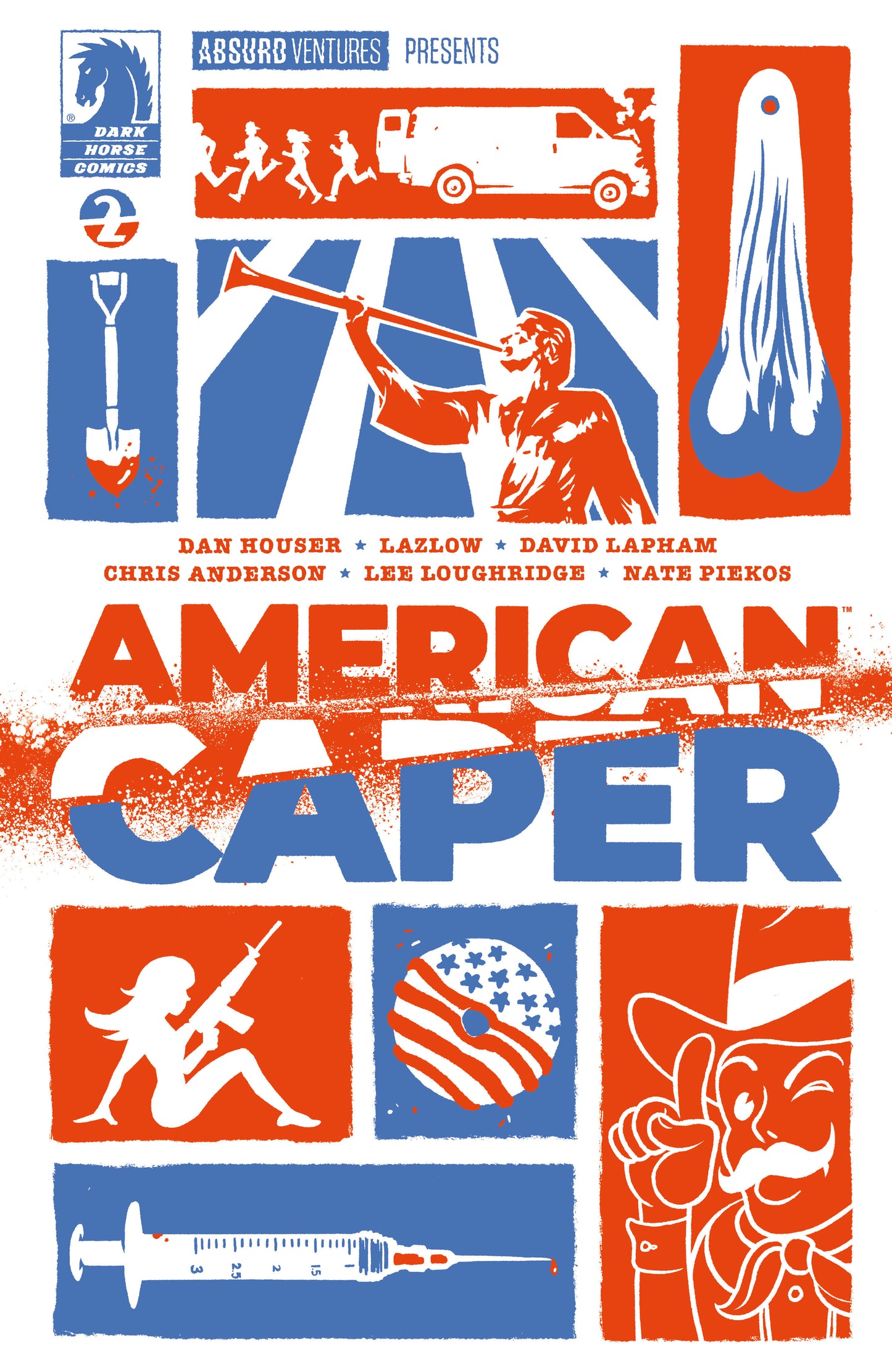 American Caper #2 (Cover A) (Tyler Boss) (KRGeats)