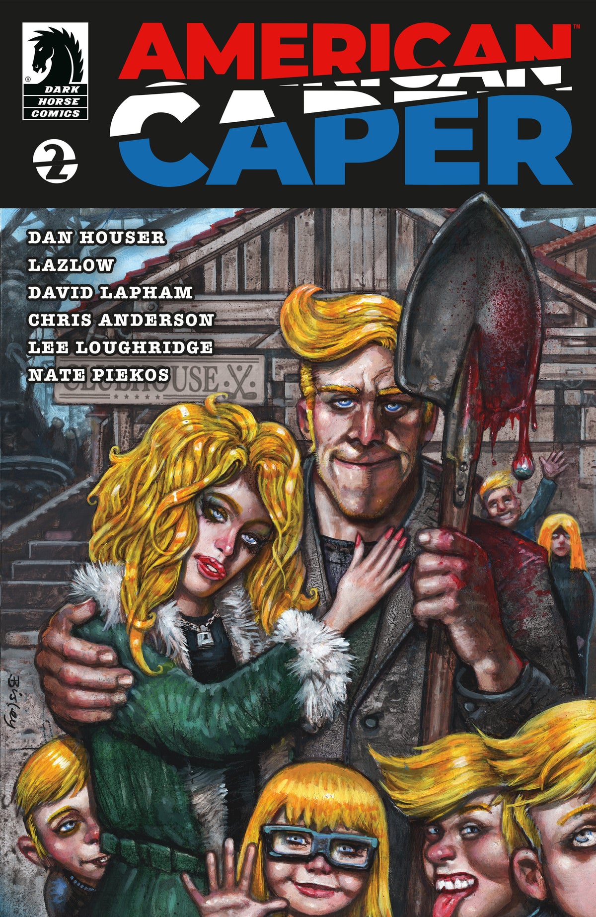 American Caper #2 (Cover B) (Simon Bisley) (HIBACHI)