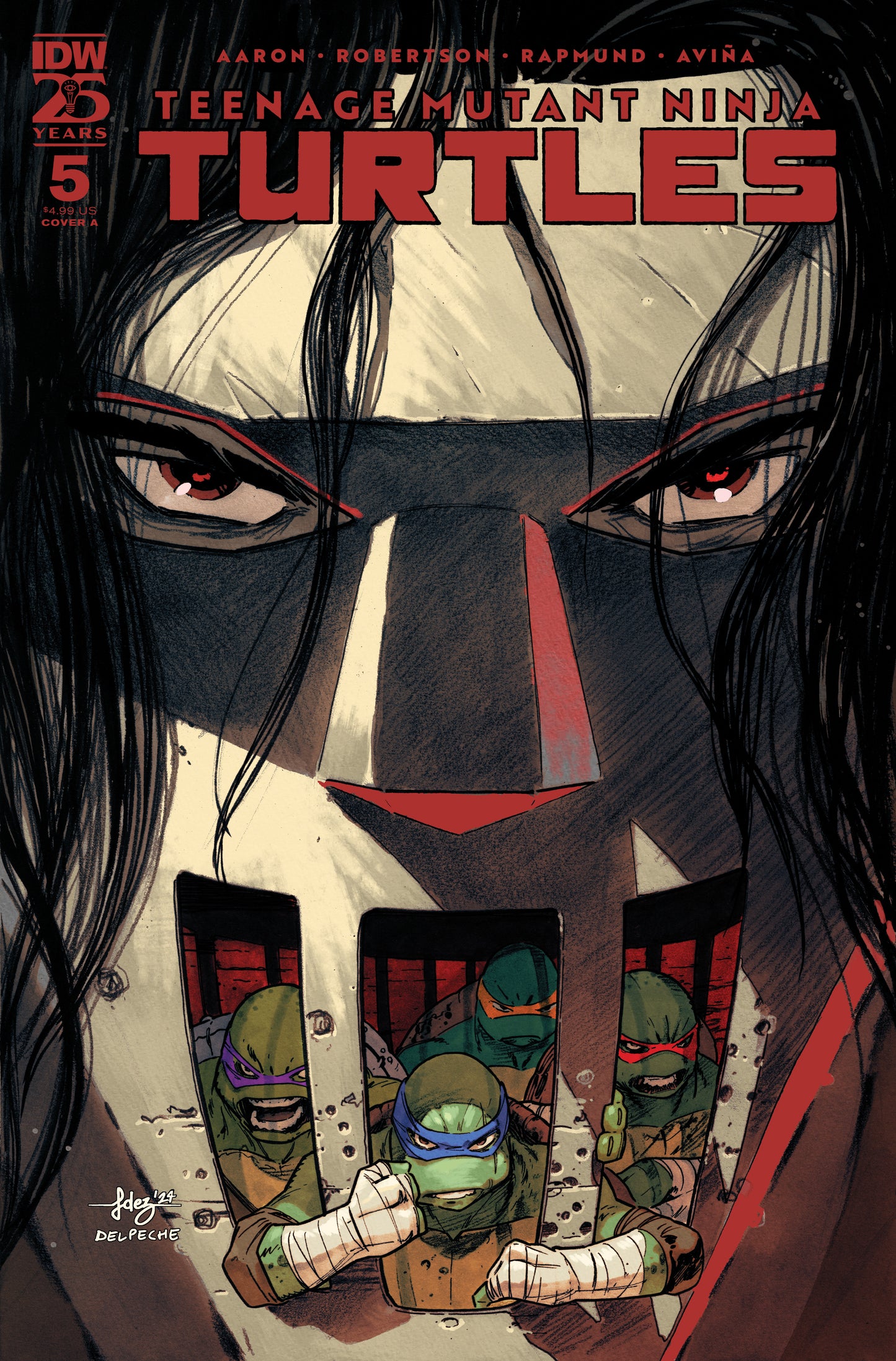 Teenage Mutant Ninja Turtles (2024) #5 Cover A (Fernandez) (KRFaiz)
