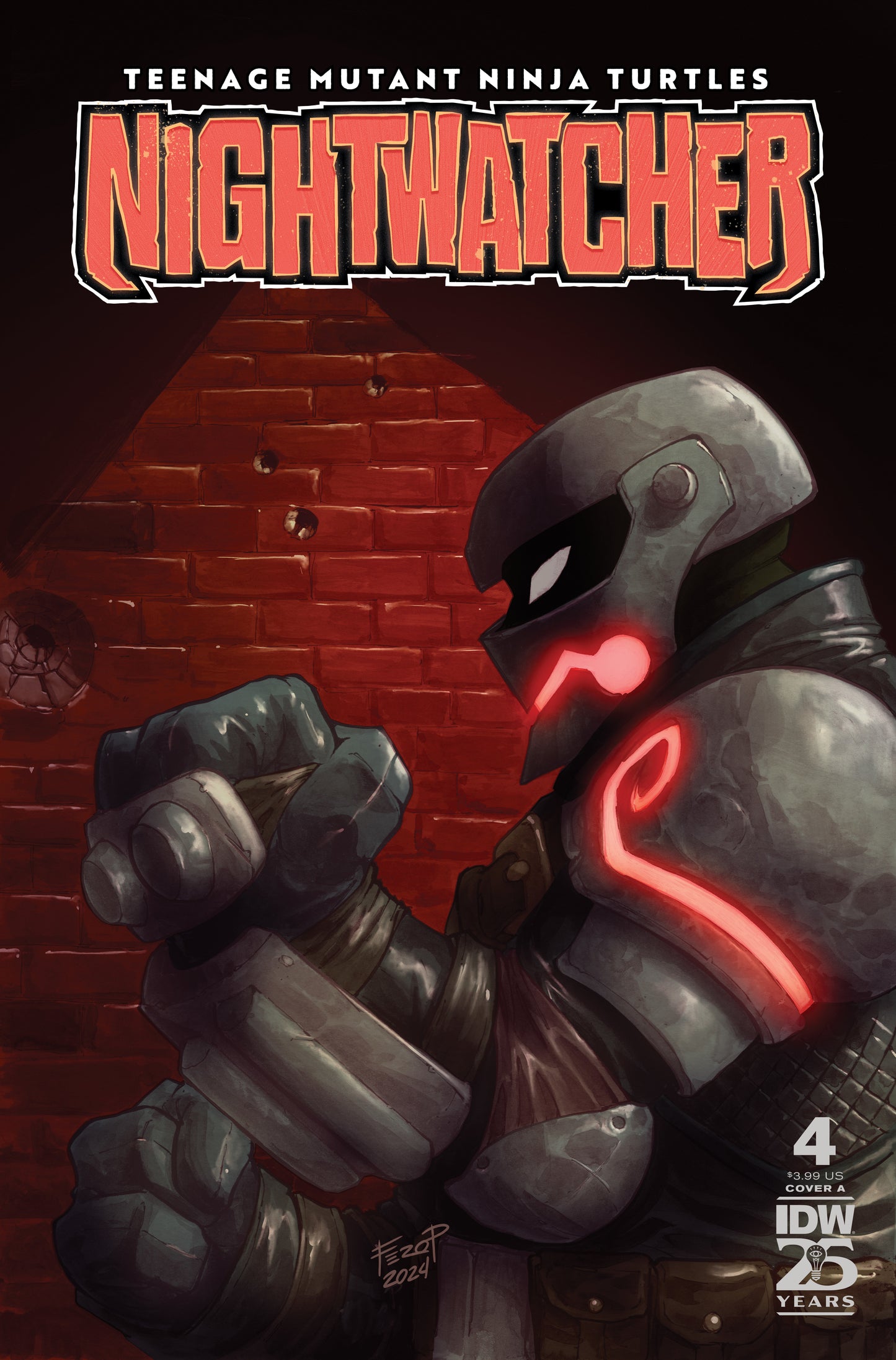 Teenage Mutant Ninja Turtles: Nightwatcher #4 Cover A (Pe) (KRZeroOne)