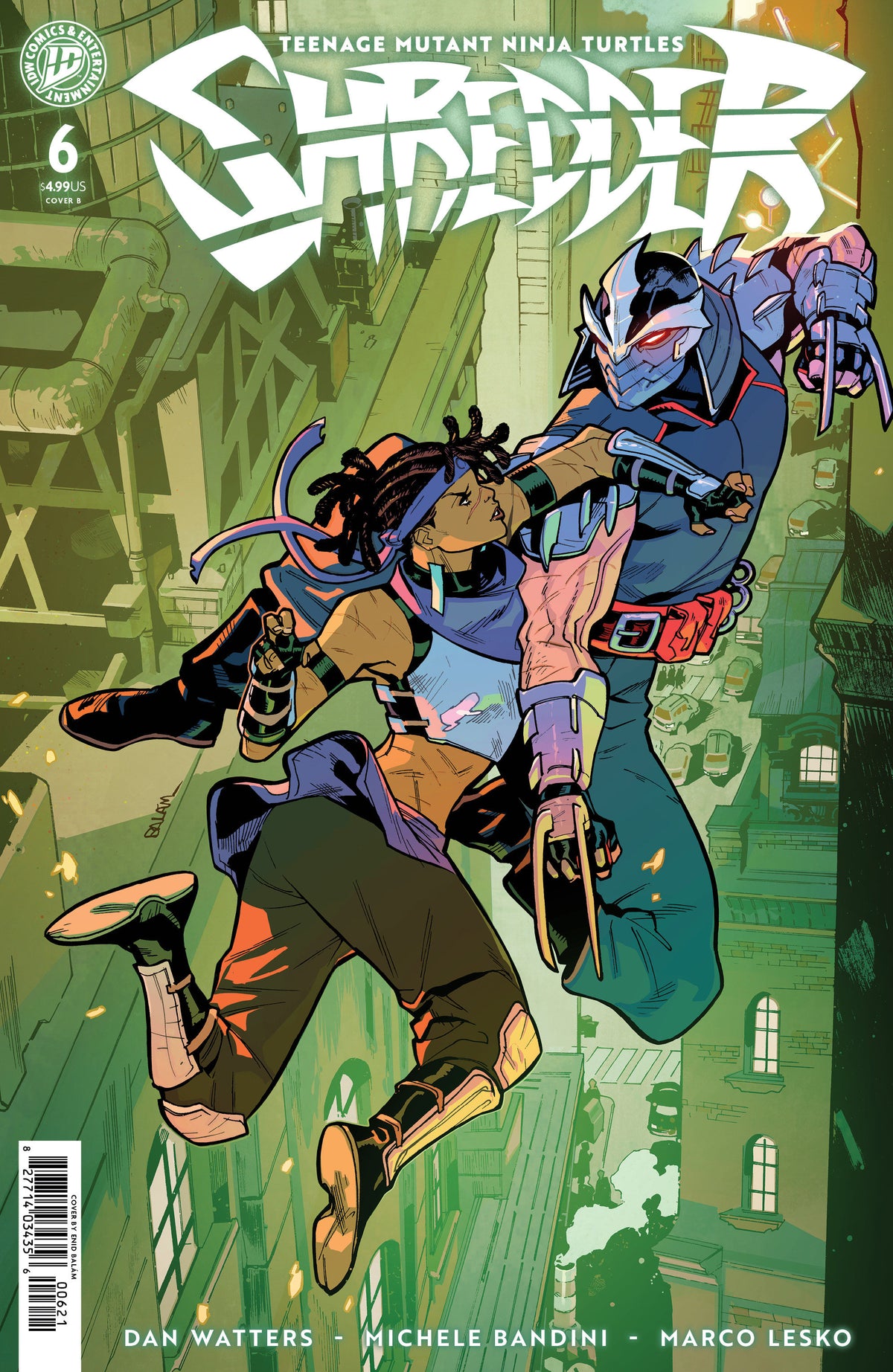 Teenage Mutant Ninja Turtles: Shredder #6 Variant B (Balám) (GRUNKLE)