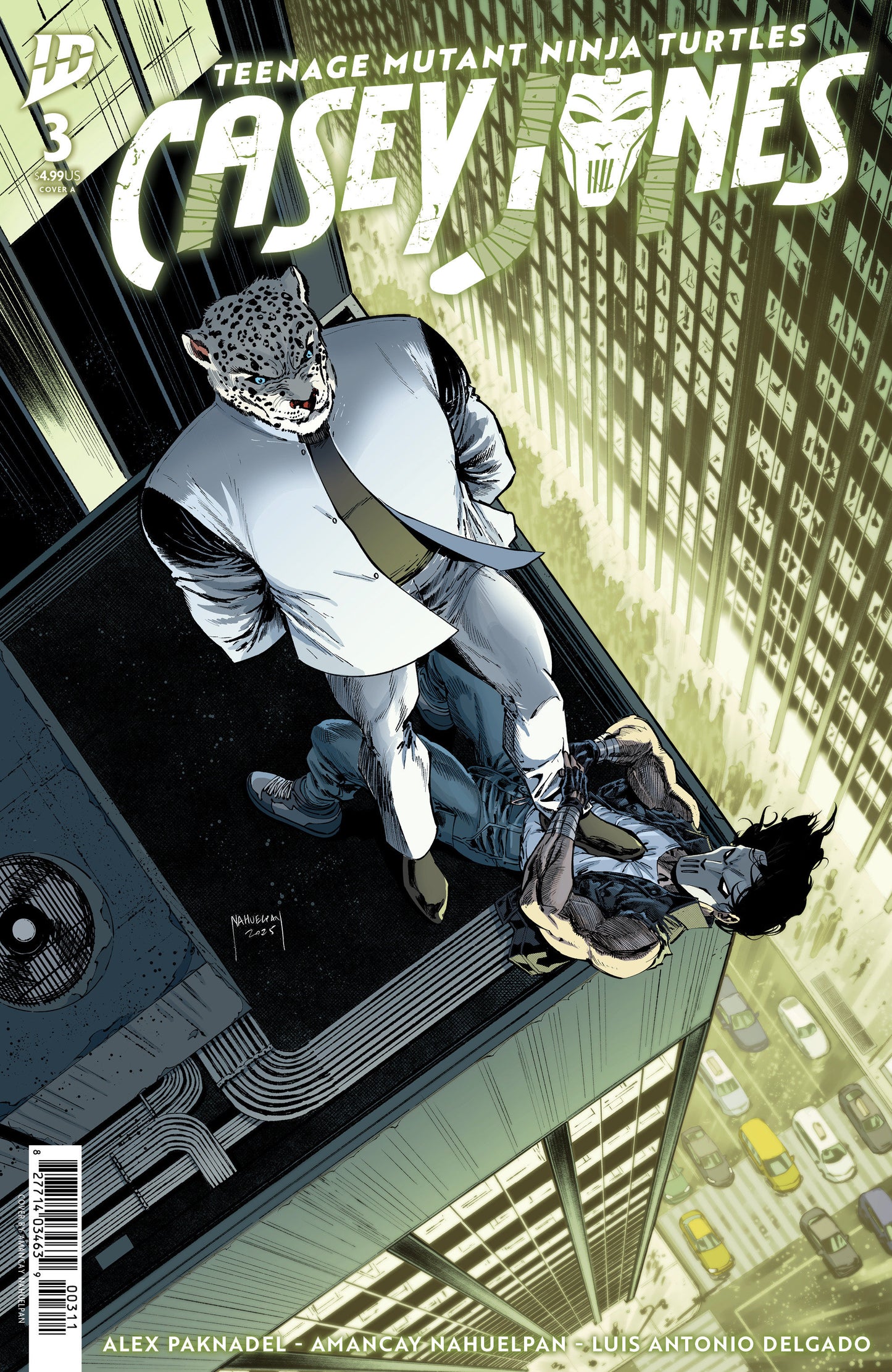 Teenage Mutant Ninja Turtles: Casey Jones #3 Cover A (Nahuelpan) (Embo Box)