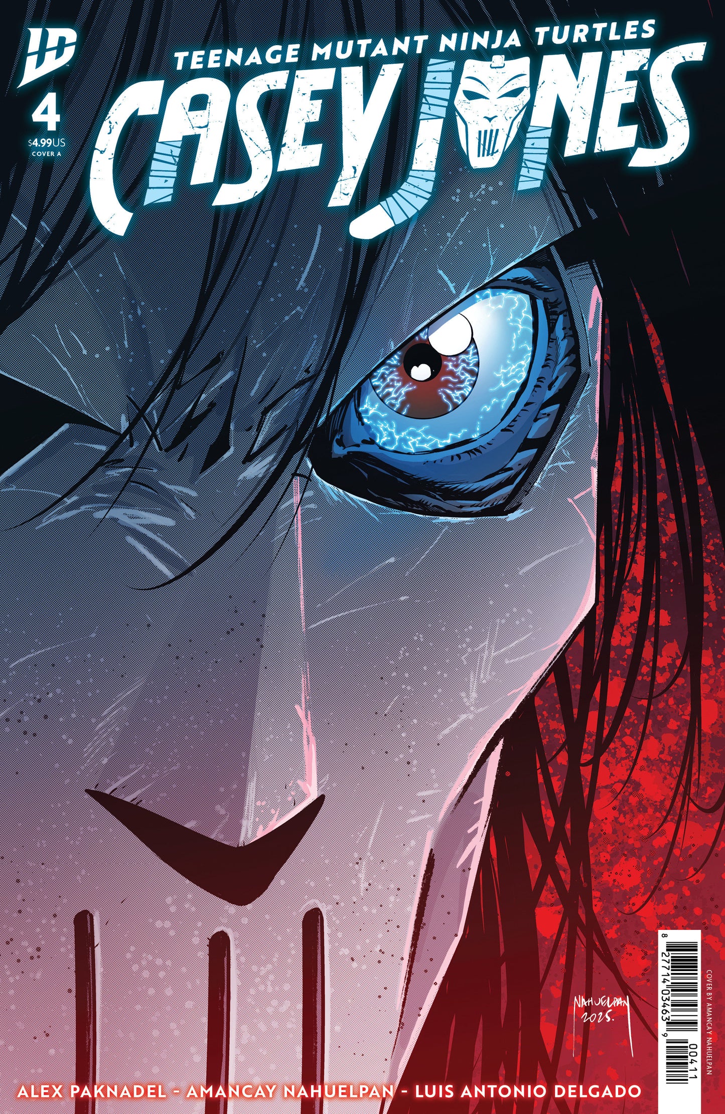 Teenage Mutant Ninja Turtles: Casey Jones #4 Cover A (Nahuelpan) (KRKuuga)