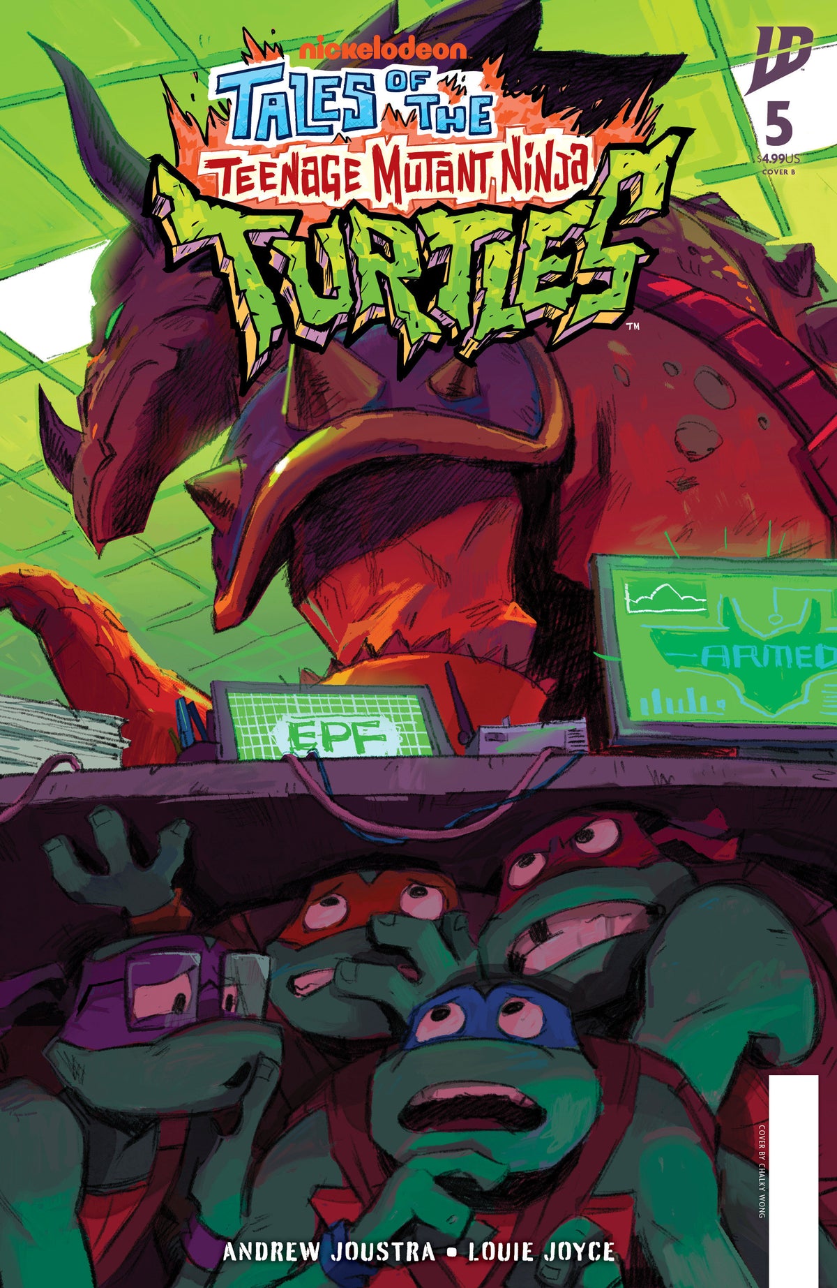 Tales Of The Teenage Mutant Ninja Turtles #5 Variant B (Wong) (HIBACHI)