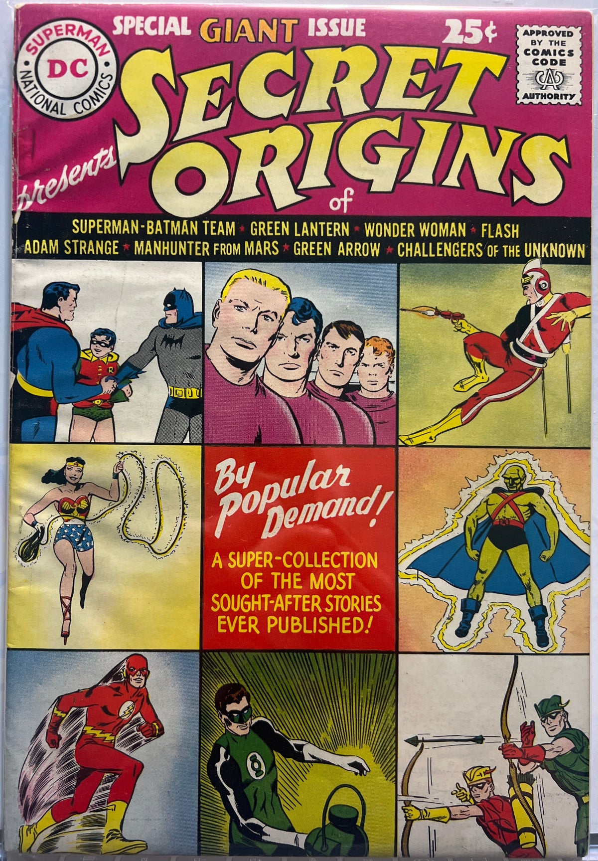 Secret Origins #1 DC Comics 1961 VG+