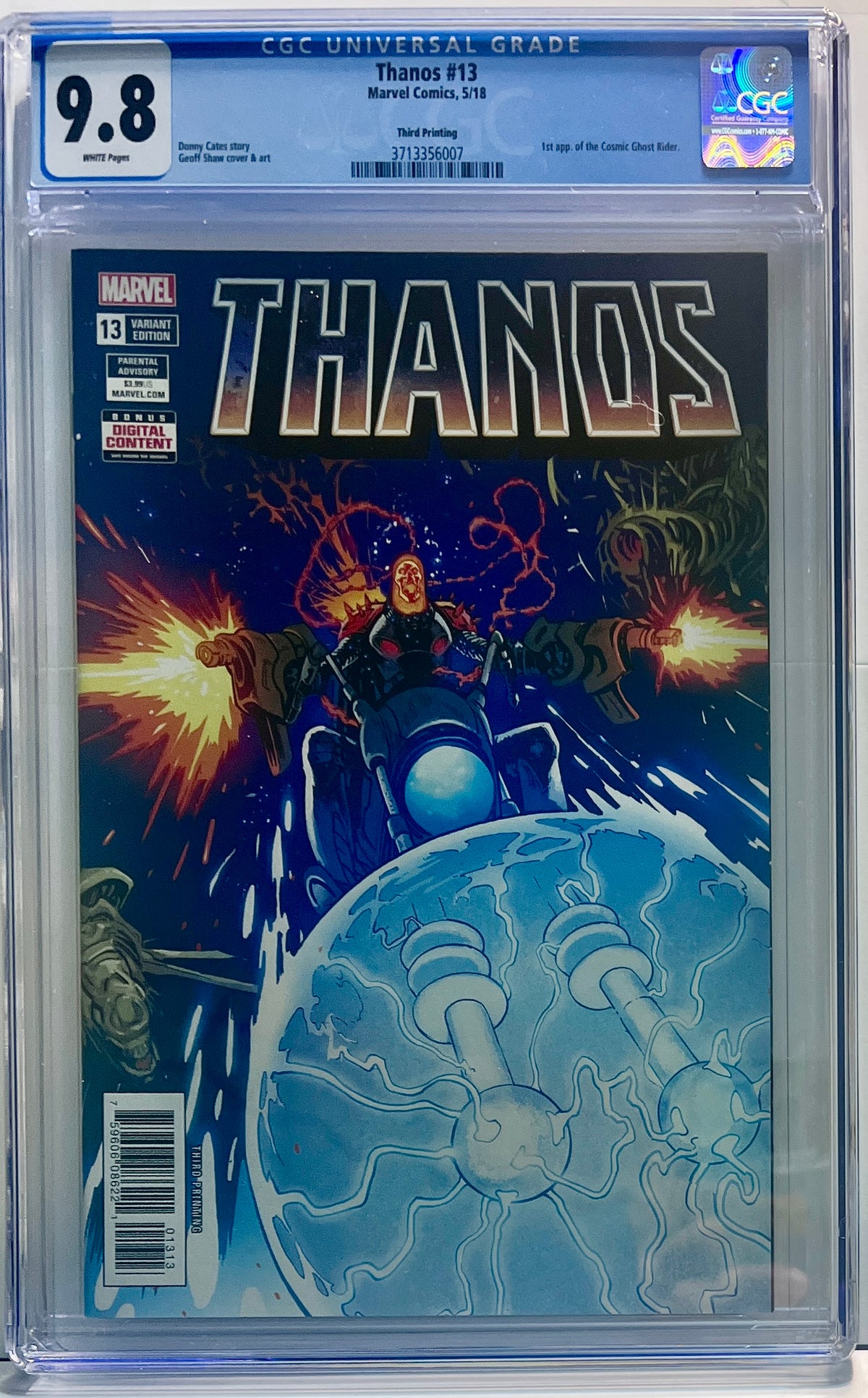 Thanos #13 CGC 9.8 Marvel Comics 2018 3rd Print