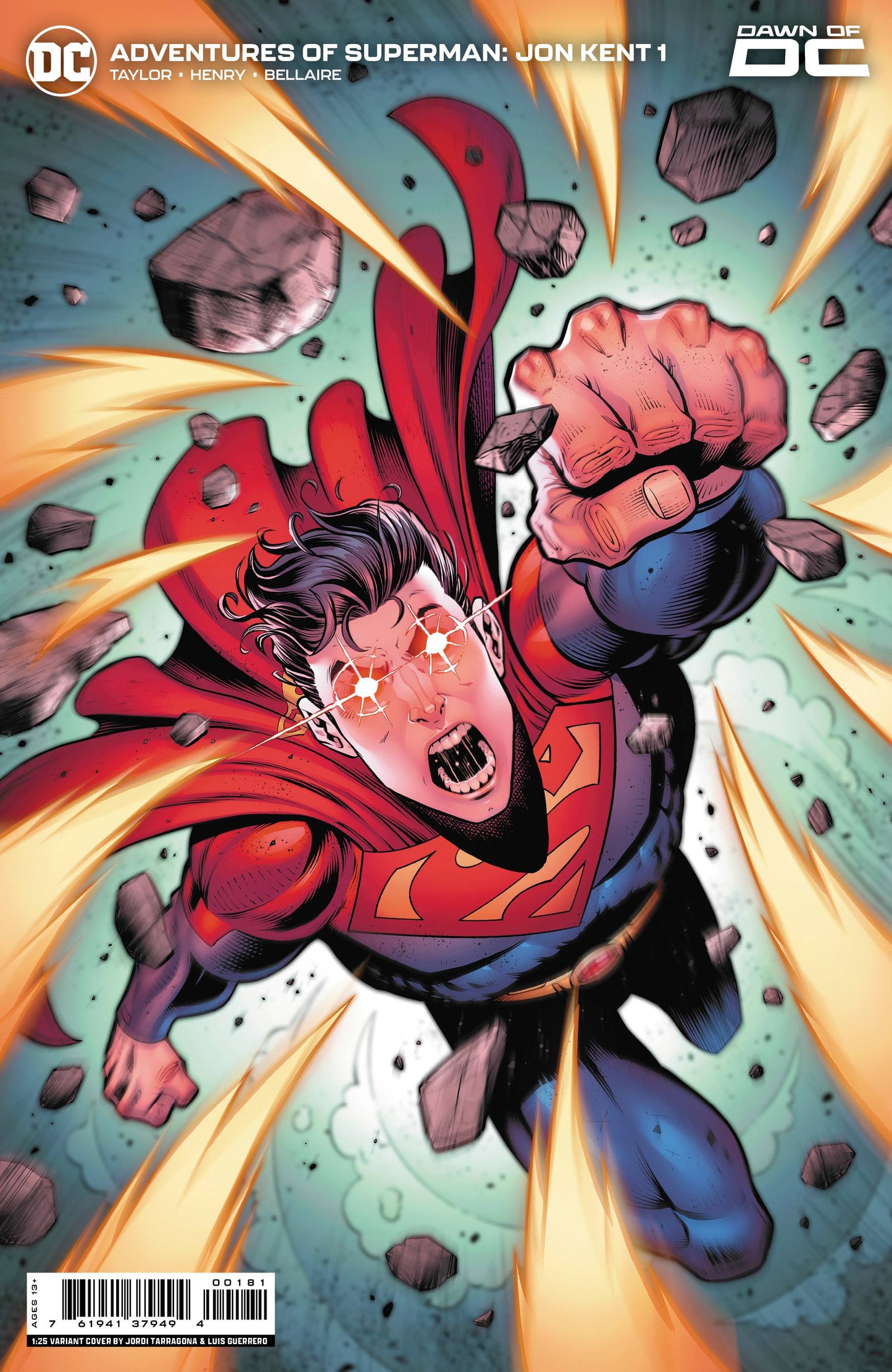 ADVENTURES SUPERMAN JON KENT #1 (OF 6) CVR I INC 1:25 VARIANT