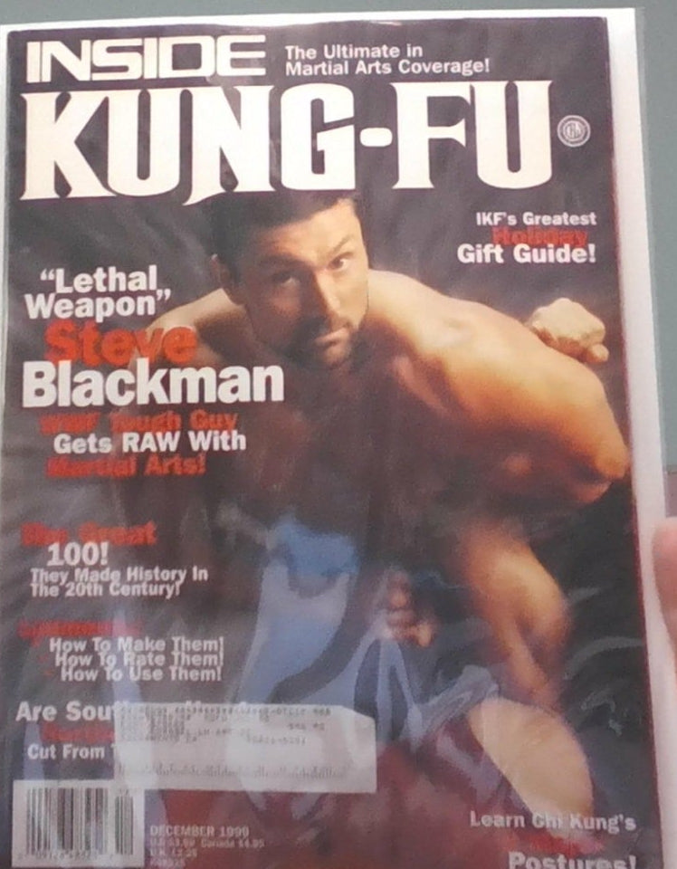 Inside Kung Fu Vintage Magazine Dec 1999