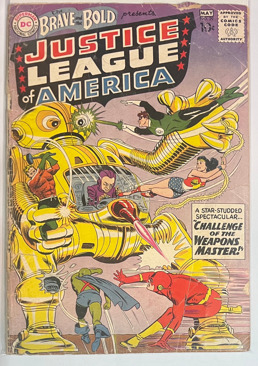 The Brave and the Bold #29 DC COMICS Silver Age 1960 G-