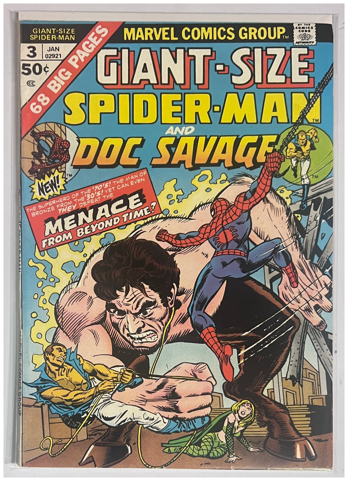 Giant-Size Spider-Man #3 MARVEL COMICS Bronze Age 1975 FN/VF