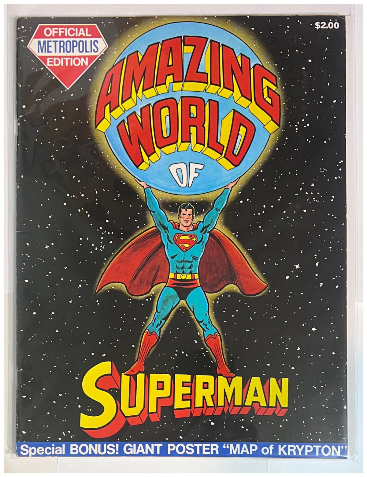 The Amazing World of Superman, Metropolis Edition #1 DC COMICS Bronze Age 1973 VG/FN