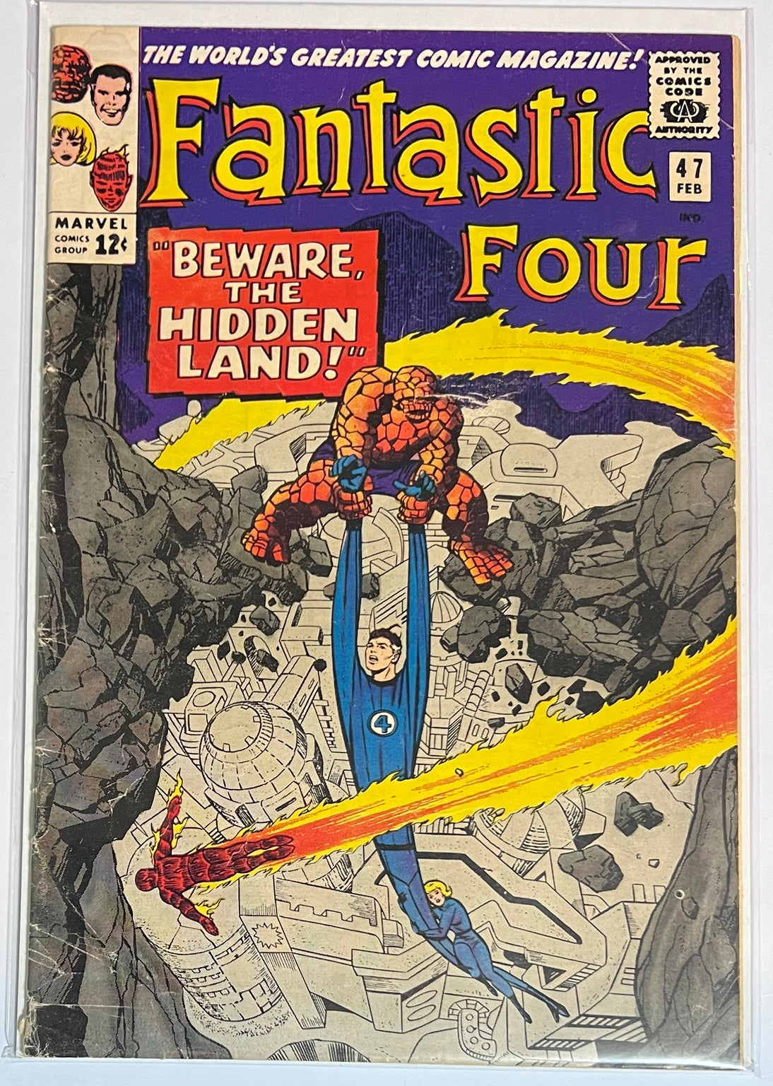 Fantastic Four #47 MARVEL Silver Age 1966 VG