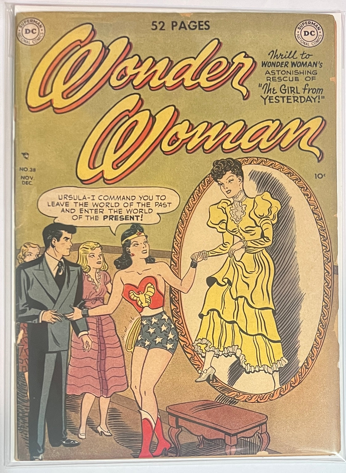 Wonder Woman #38 DC COMICS Golden Age 1949 VG
