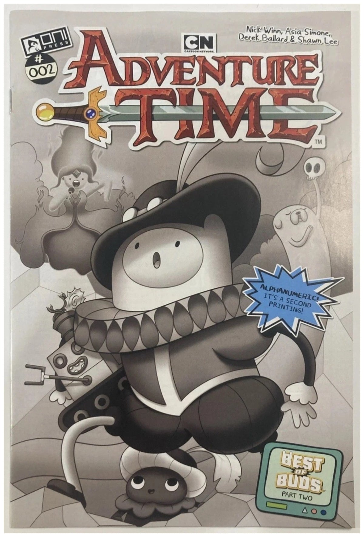 Adventure Time #2 ONI PRESS Modern Age 2025 NM 2nd Print