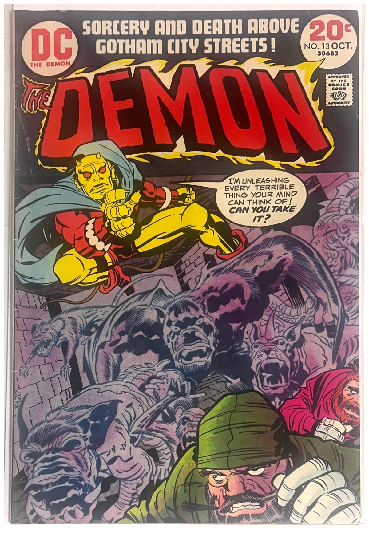 The Demon #13 DC COMICS Bronze Age 1973 VG+