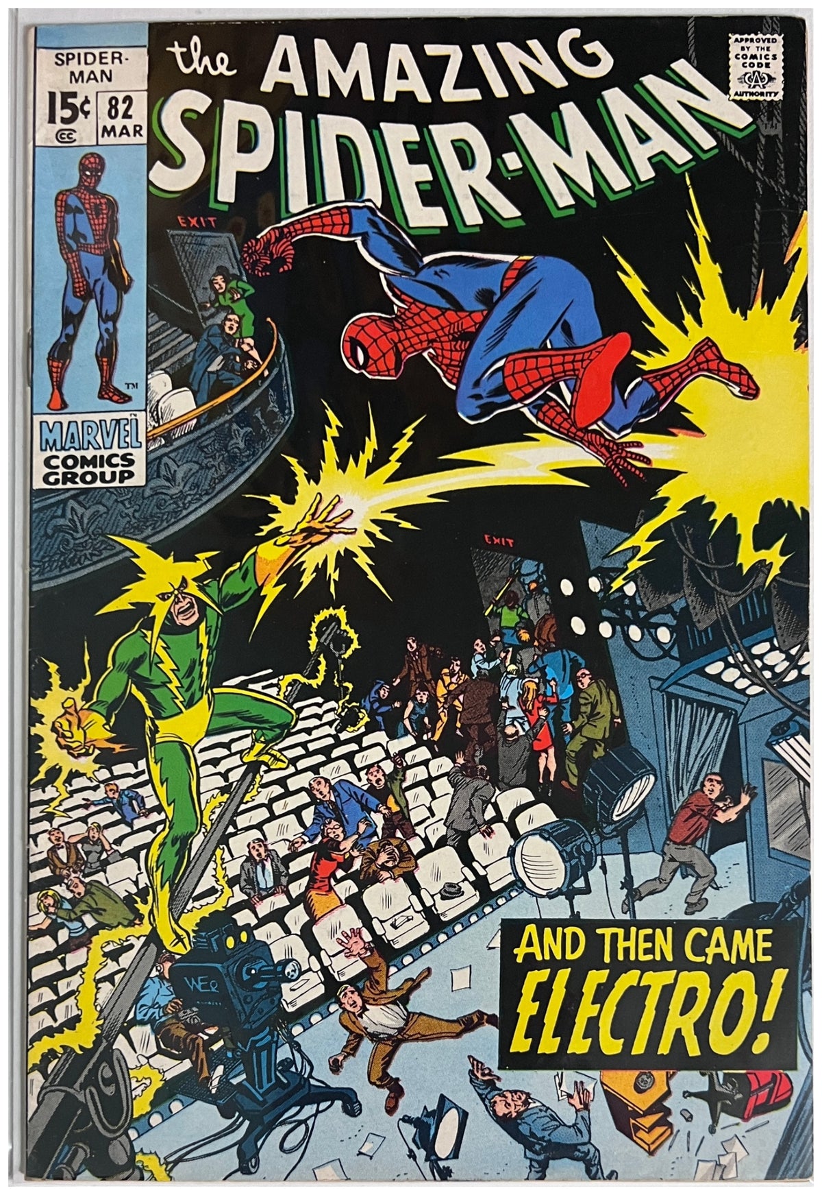 The Amazing Spider-Man #82 MARVEL COMICS Bronze Age 1970 FN+