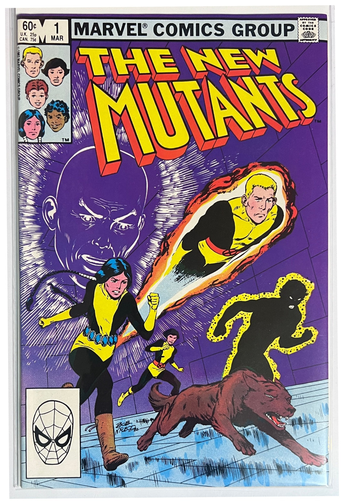 The New Mutants #1 MARVEL COMICS Bronze Age 1983 NM