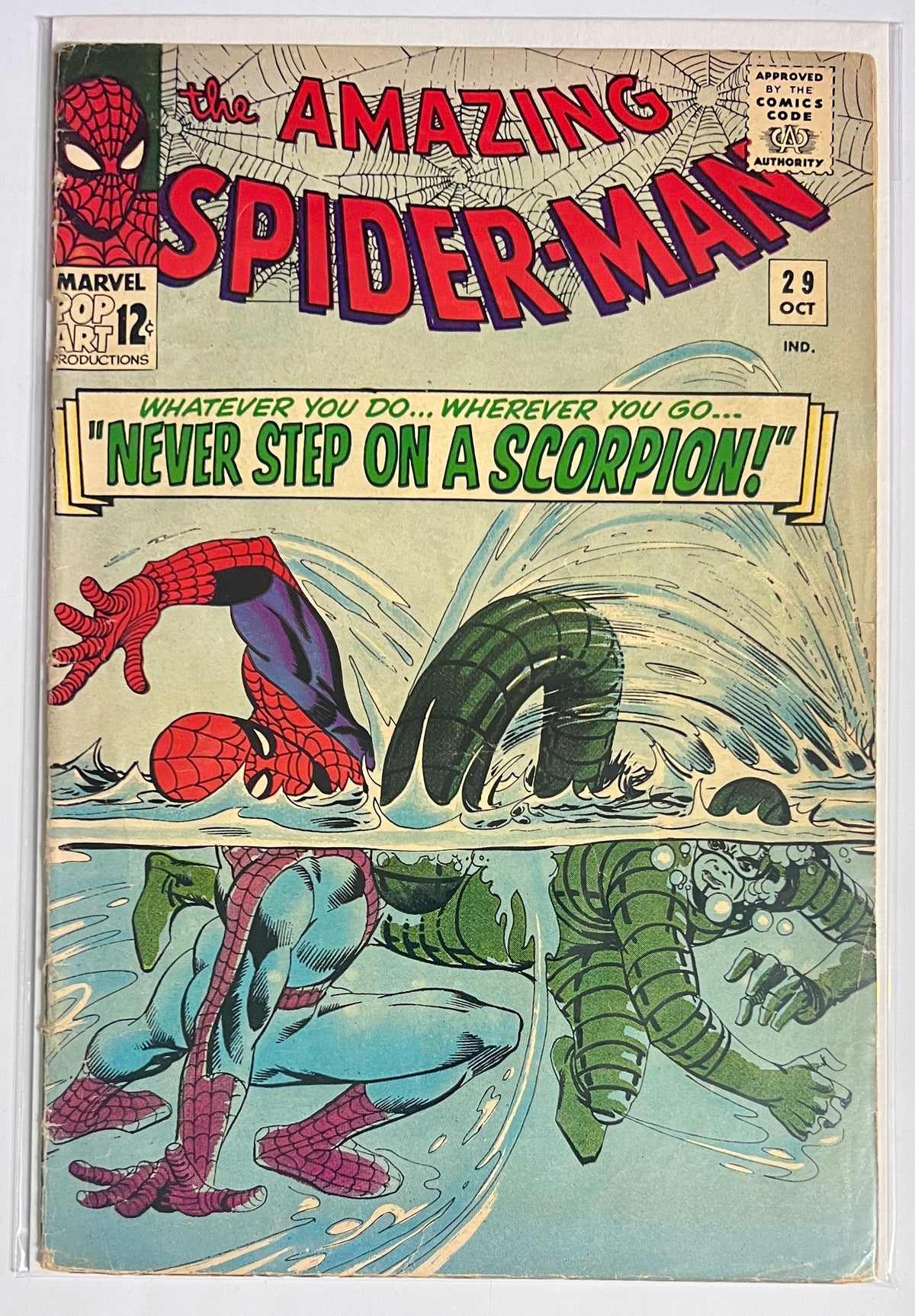 The Amazing Spider-Man #29 MARVEL COMICS Silver Age 1965 VG