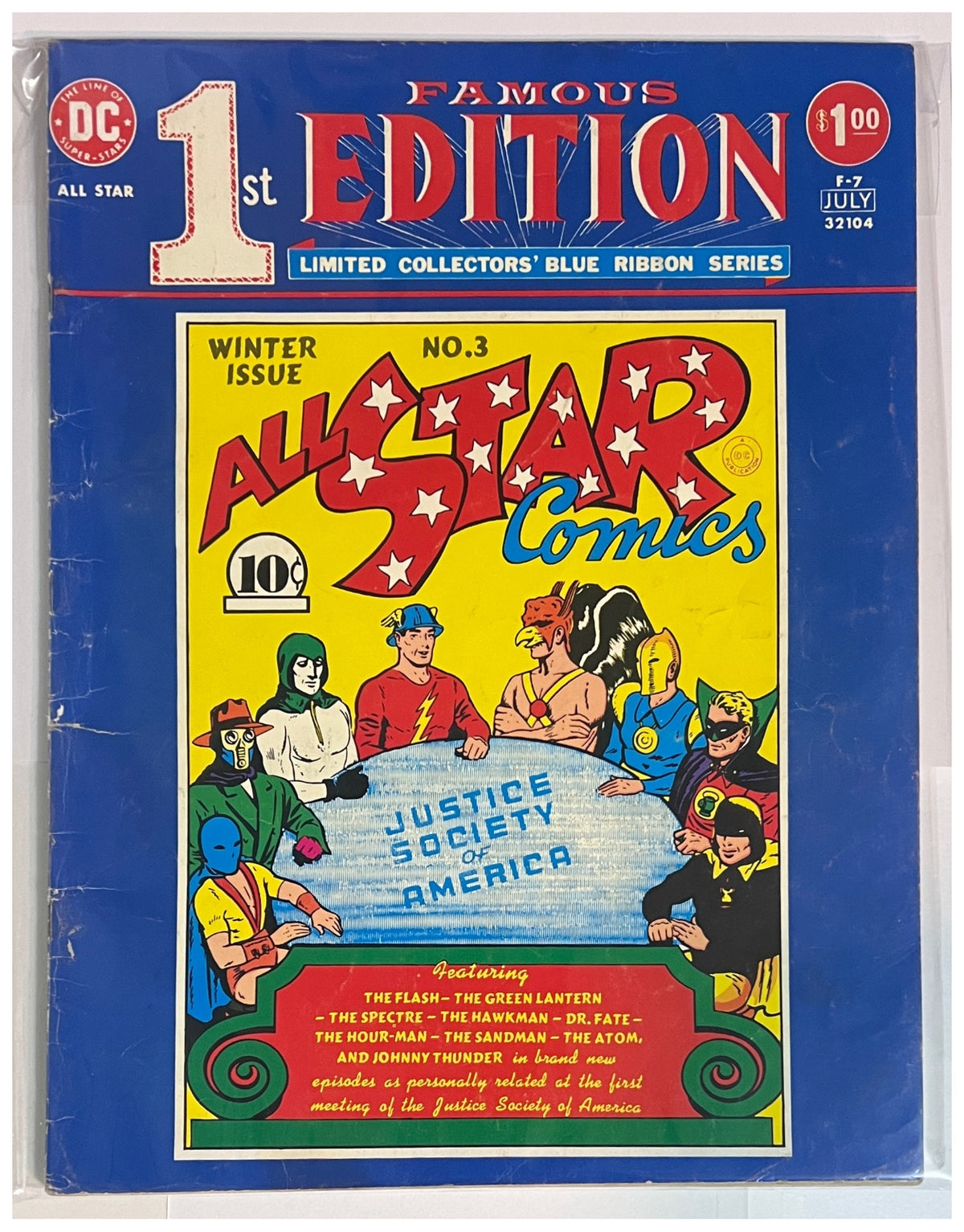 All-Star Comics #F-7 DC COMICS Bronze Age 1975 G/VG