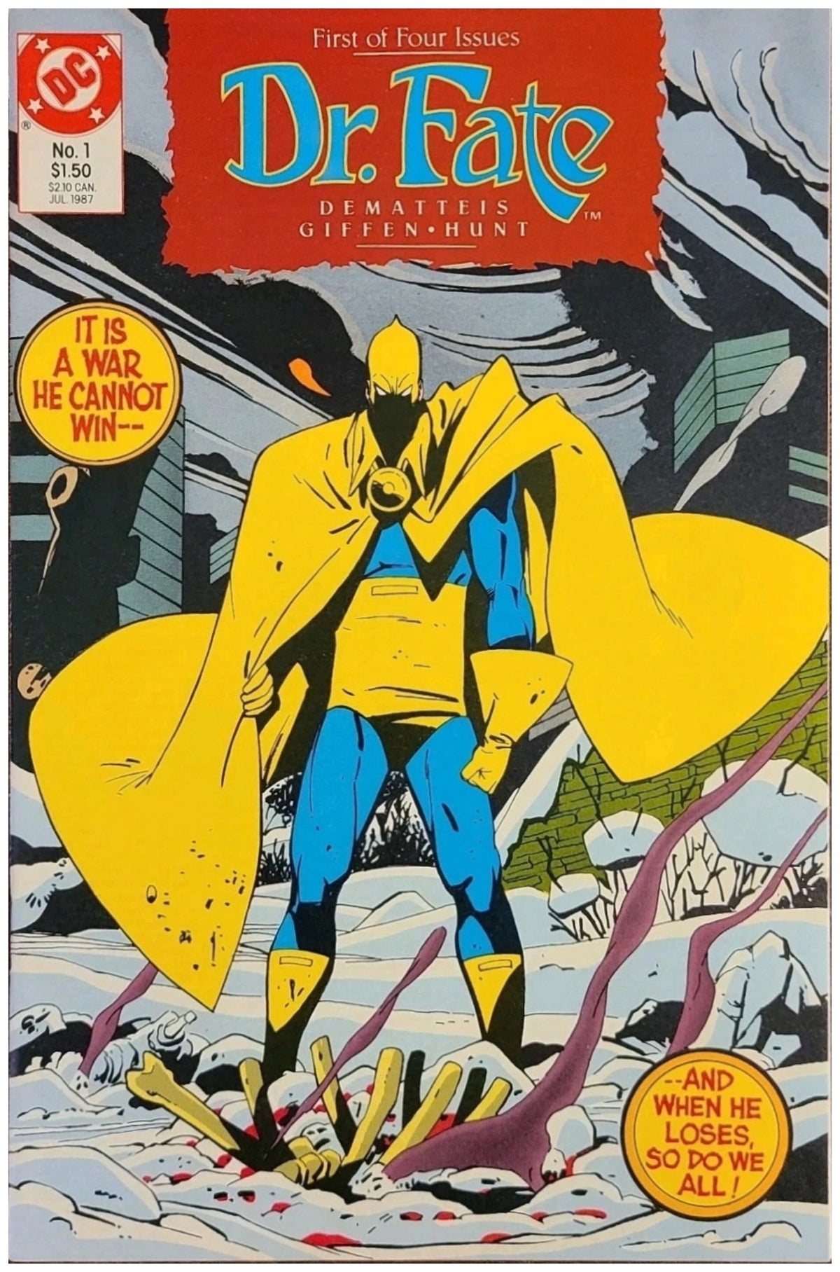 Doctor Fate #1 DC COMICS Copper Age 1987 VF