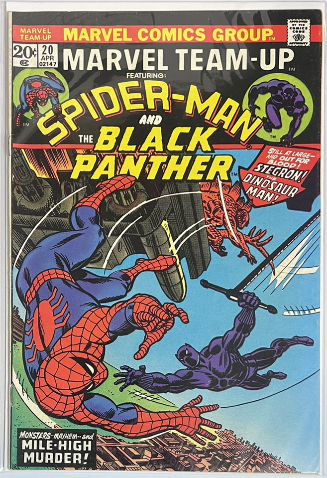 Marvel Team-Up #20 MARVEL Bronze Age 1974 VF-