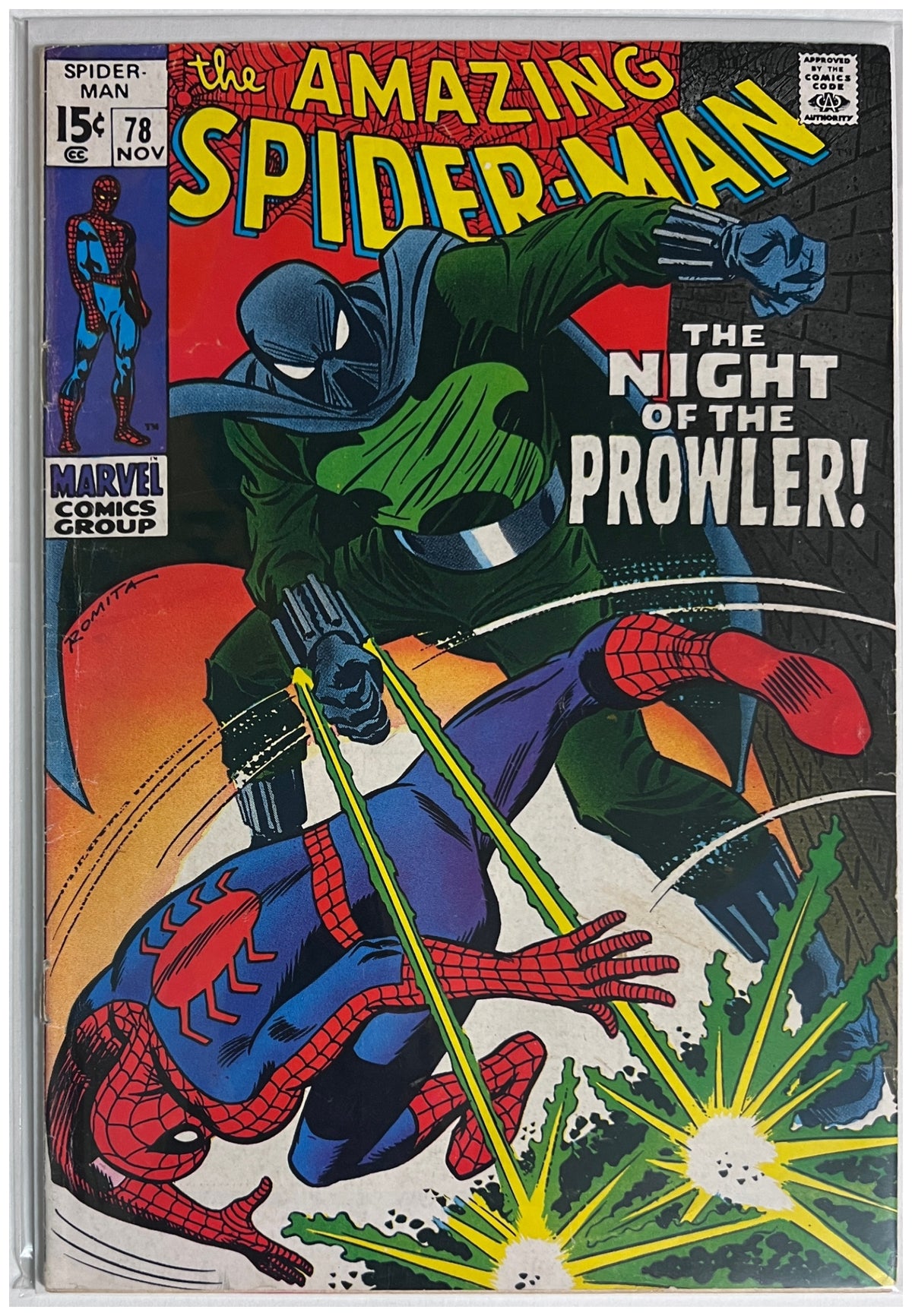 The Amazing Spider-Man #78 MARVEL Silver Age 1969 VG-