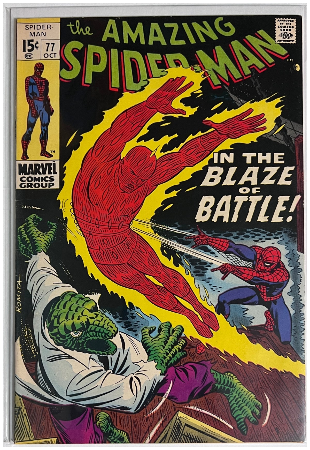 The Amazing Spider-Man #77 MARVEL COMICS Silver Age 1969 FN+