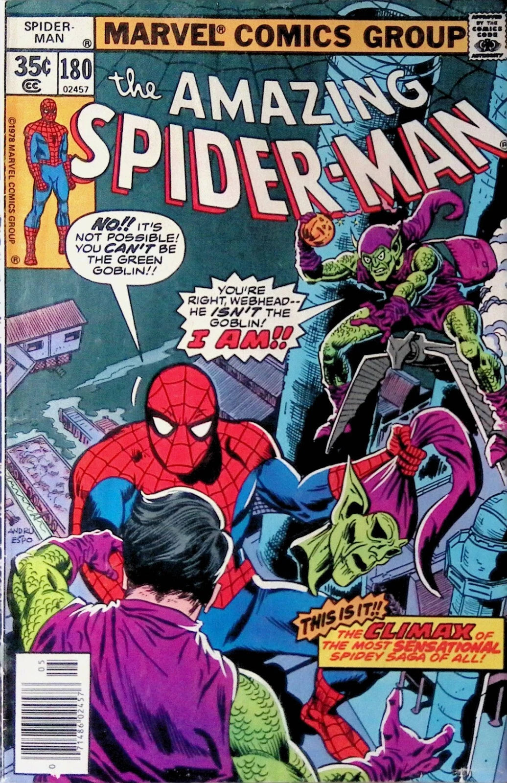 Amazing Spider-man #180