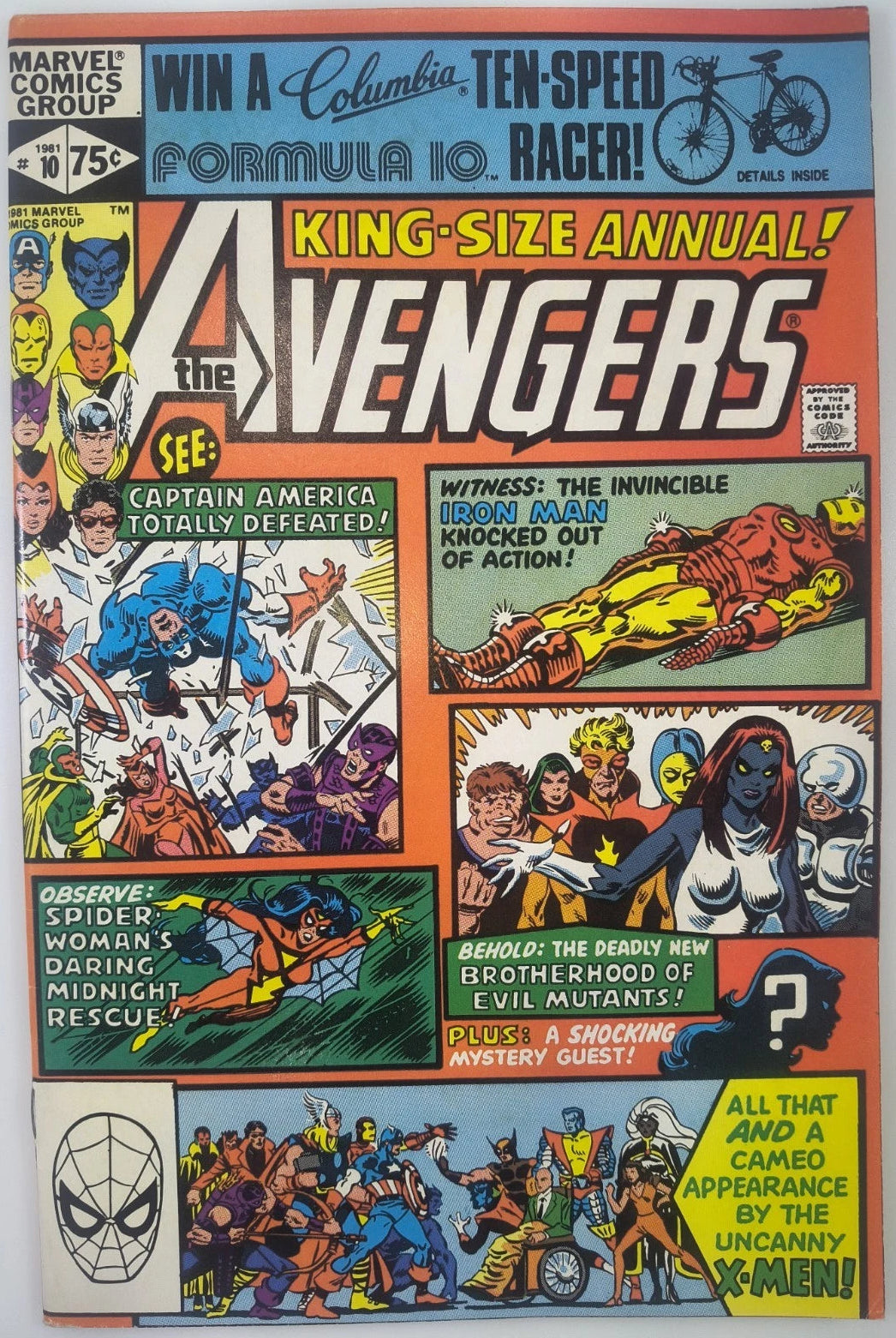 Avengers Annual #10 Rogue Direct Edition VG/FN