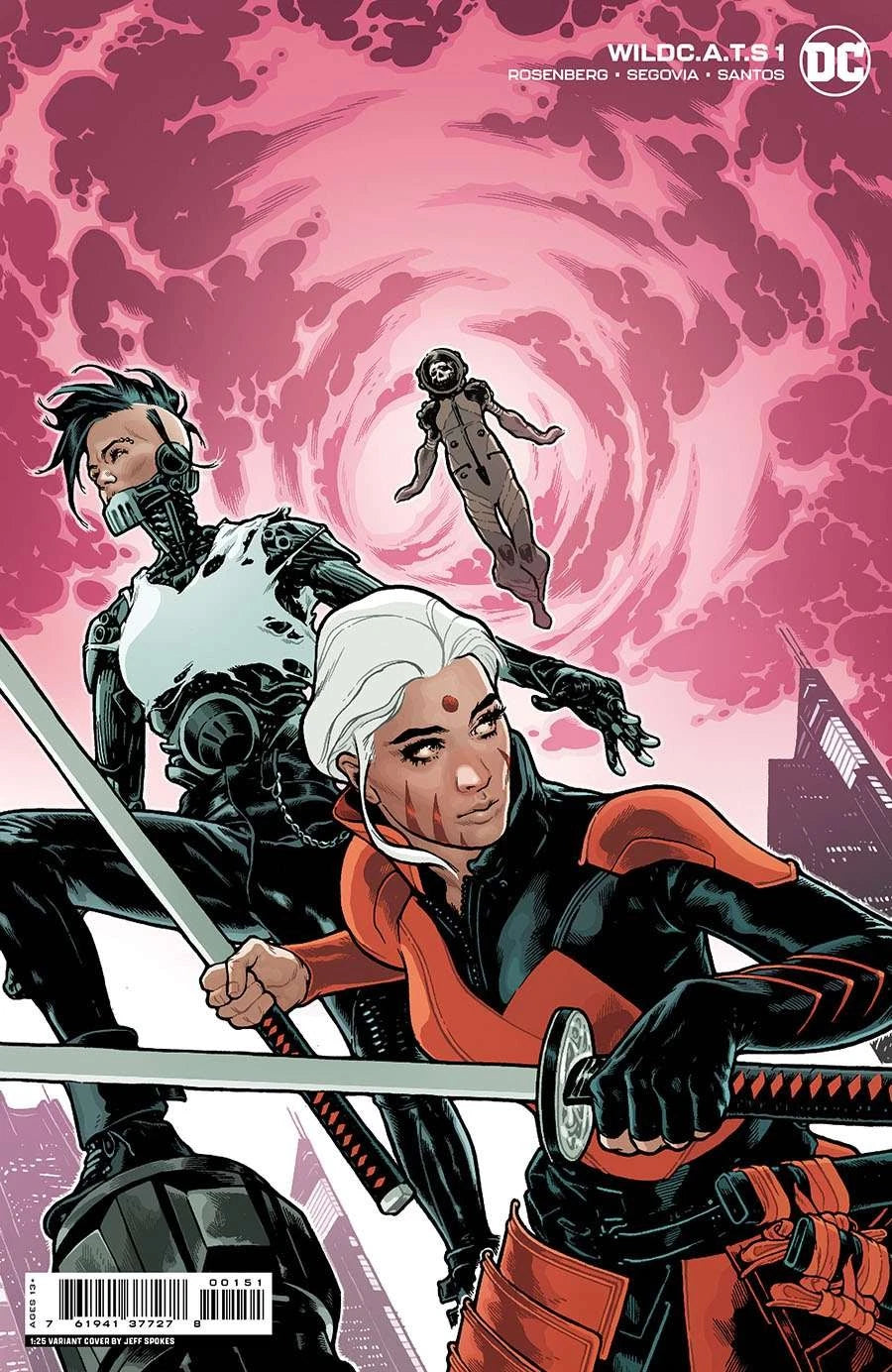 WildC.A.T.S. #1 DC Wildcats 1:25 variant NM