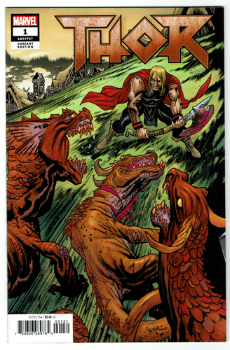 THOR #1 1:10 HARREN VARIANT LEGACY #707 NM 1ST PRINT MARVEL 2018