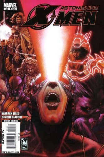 ASTONISHING X-MEN #30 WARREN ELLIS NM 1ST PRINT MARVEL 2009